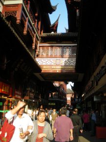 Une rue de Shanghai